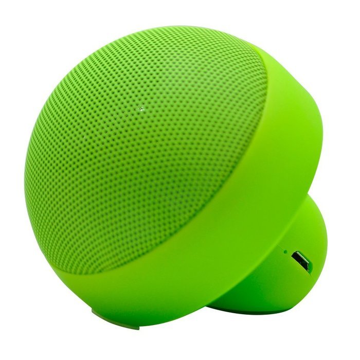 KINGLAKE New Mushroom Mini Portable Bluetooth 3.0 Speaker Enhanced Bass with Rechargeable Battery and Blue LED... N2