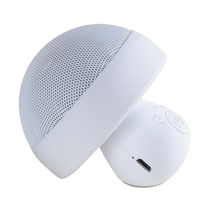 KINGLAKE New Mushroom Mini Portable Bluetooth 3.0 Speaker Enhanced Bass with Rechargeable Battery and Blue LED... N9