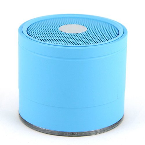 Portable Bluetooth Stereo Speaker For iPhone Smartphone Device Color Blue N2