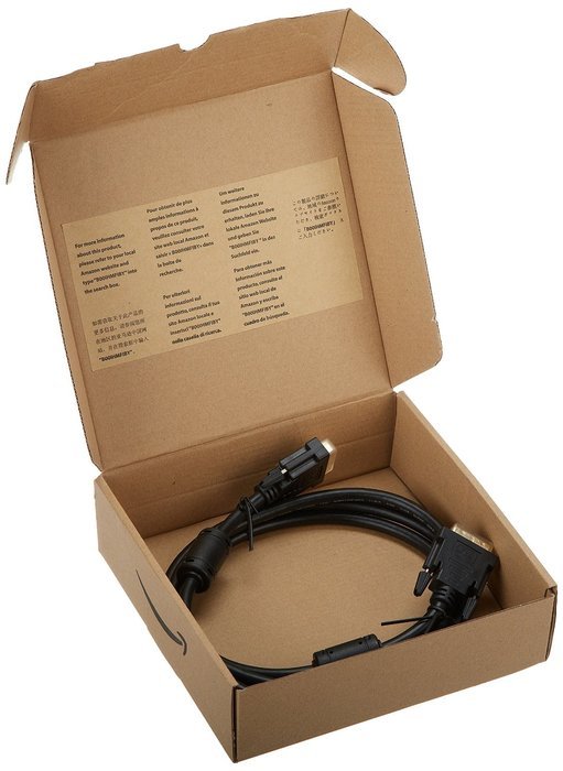 AmazonBasics DVI to DVI Cable - 6.5 Feet (2 Meters) N3