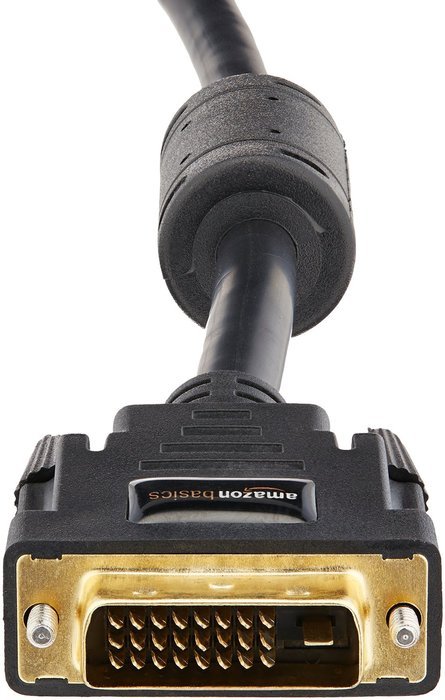 AmazonBasics DVI to DVI Cable - 6.5 Feet (2 Meters) N4