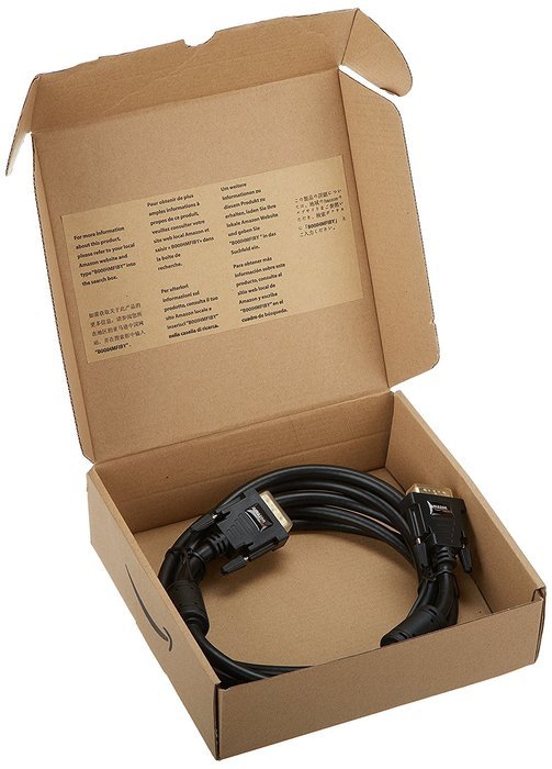 AmazonBasics DVI to DVI Cable - 6.5 Feet (2 Meters) N10