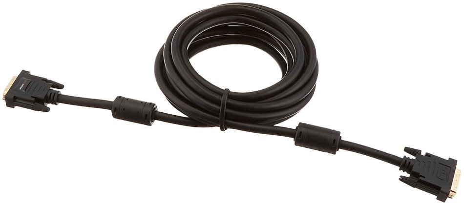 AmazonBasics DVI to DVI Cable - 6.5 Feet (2 Meters) N13