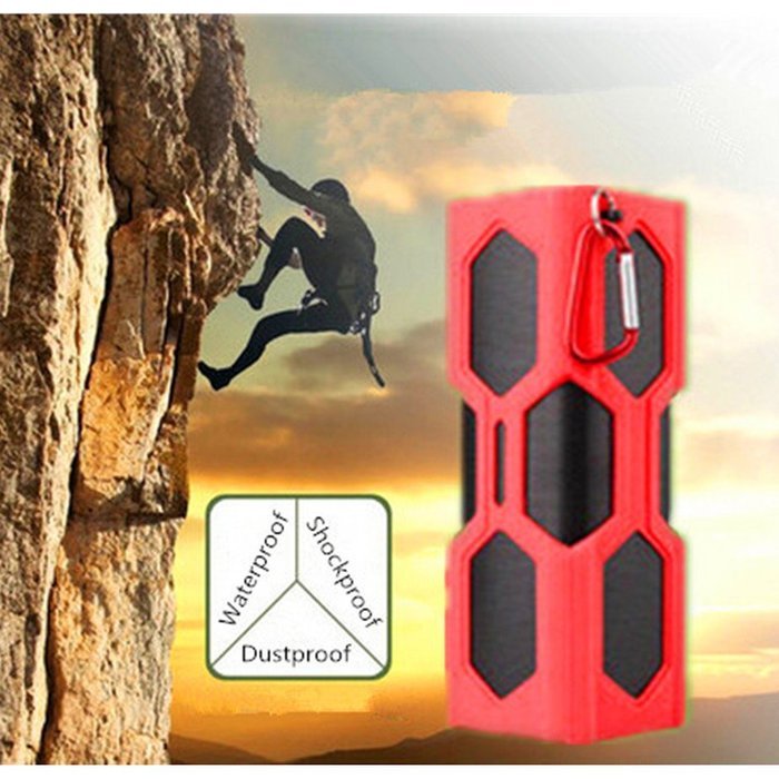 Waterproof Sport Speaker, Portable Wireless Stereo Bluetooth Speaker with 3600mAh Power CSR4.0 IPX56 NFC for Outdoor... N9