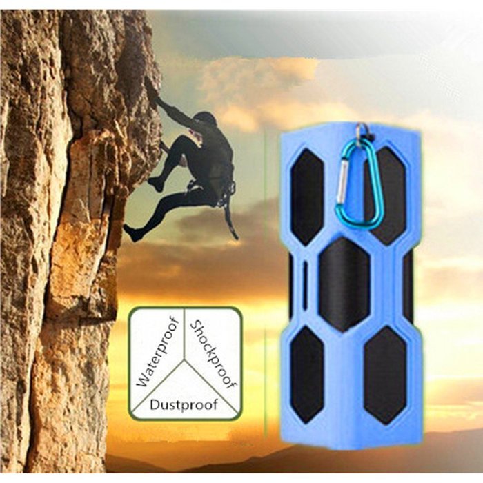 Waterproof Sport Speaker, Portable Wireless Stereo Bluetooth Speaker with 3600mAh Power CSR4.0 IPX56 NFC for Outdoor... N13