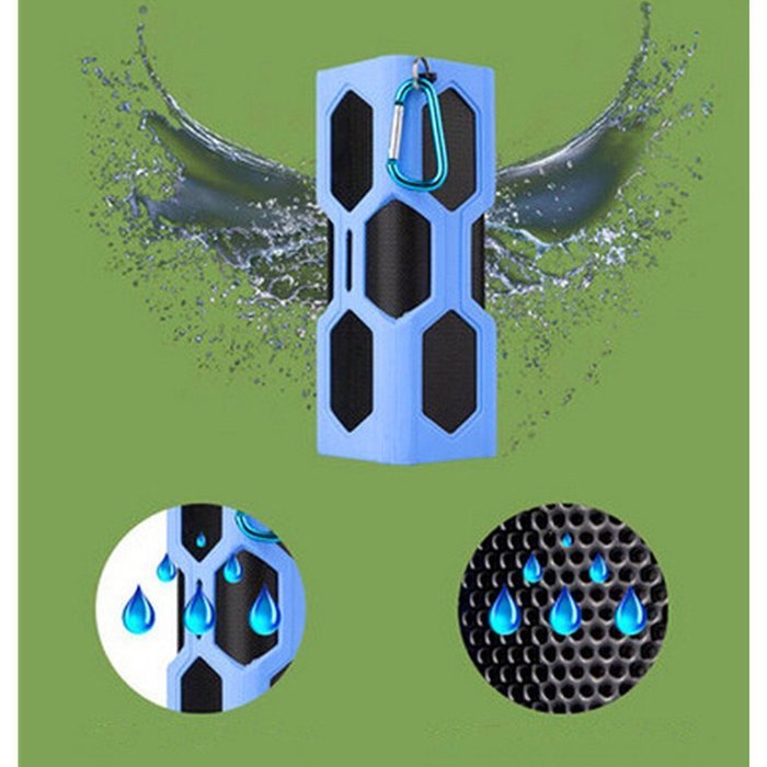 Waterproof Sport Speaker, Portable Wireless Stereo Bluetooth Speaker with 3600mAh Power CSR4.0 IPX56 NFC for Outdoor... N14