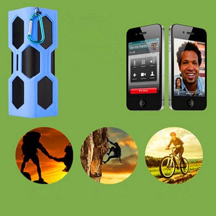 Waterproof Sport Speaker, Portable Wireless Stereo Bluetooth Speaker with 3600mAh Power CSR4.0 IPX56 NFC for Outdoor... N15