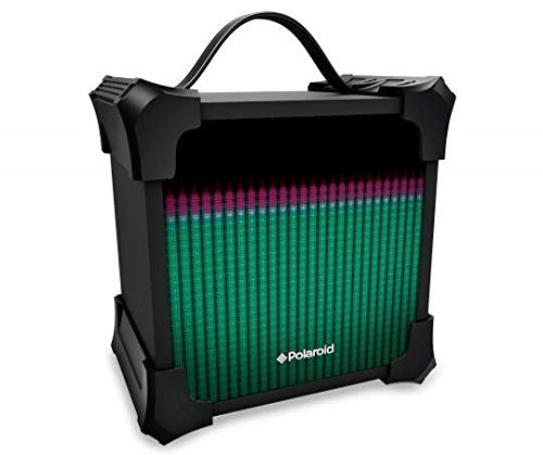 Polaroid Rugged Wireless LED Portable & Rechargeable Bluetooth Speaker