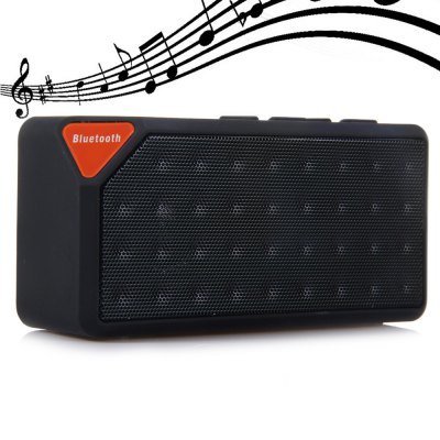 Cube X3 Wireless Mini Bluetooth V2.1 Speaker Hand-free Built-in Mic Support USB and TF Card