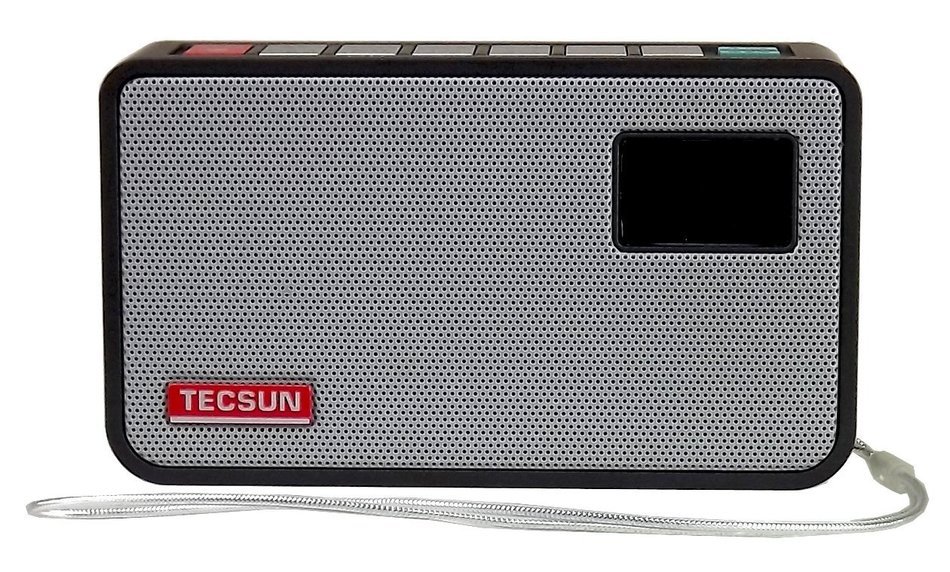 Tecsun ICR-100 4-in-1 Pocket FM Radio with ETM Tuning, Digital Recorder, MP3 Player with Built-in Micro SD Card...