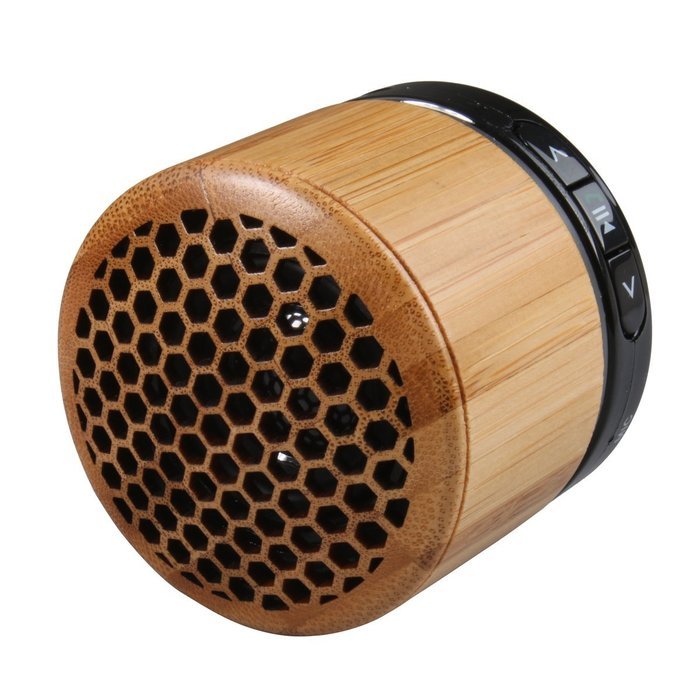 Wooden Vintage Portable Bluetooth Speaker w/ TF Card Slot & 3.5mm AUX Input, Built in MIC for Handsfree Calling... N8