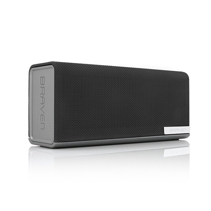 Braven 1100 Portable Bluetooth Speaker [8800 mAh] 28 Hour Playtime - Graphite / Dark Gray N3
