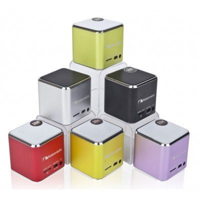 Nakamichi Wired Portable Speaker with Rechargeable Battery and Mega Bass N3