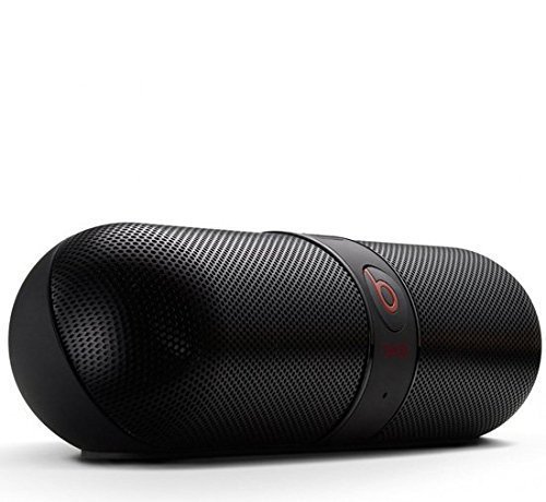 Beats by Dr. Dre Pill 2.0 Portable Wireless Bluetooth Speaker w/3.5mm Auxiliary Jacks & Case (Black Pill 2.0)