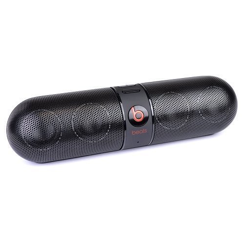 Beats by Dr. Dre Pill 2.0 Portable Wireless Bluetooth Speaker w/3.5mm Auxiliary Jacks & Case (Black Pill 2.0) N2