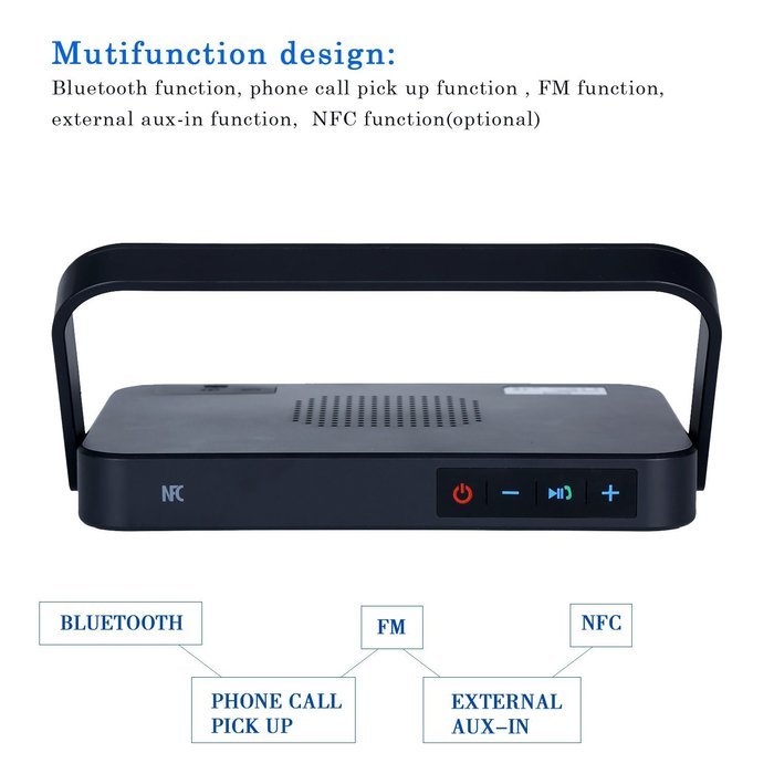 FGN Bluetooth Speaker Portable Wireless waterproof T9, Enhanced Bass Powerful Sound for Android iphone ipad Laptops... N3