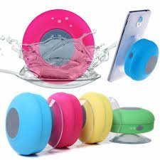 BeatsWise BTS-06 Waterproof Bluetooth Shower Speaker (Blue) N2