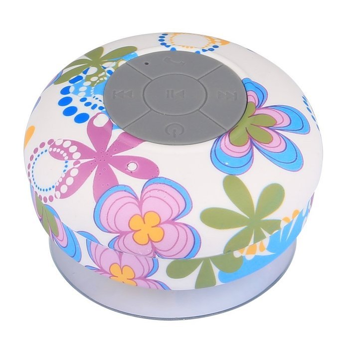 Sainsonic SS3 Hd Water Resistant Bluetooth 3.0 Shower Speaker, Handsfree Portable Speakerphone with Built-in Mic...