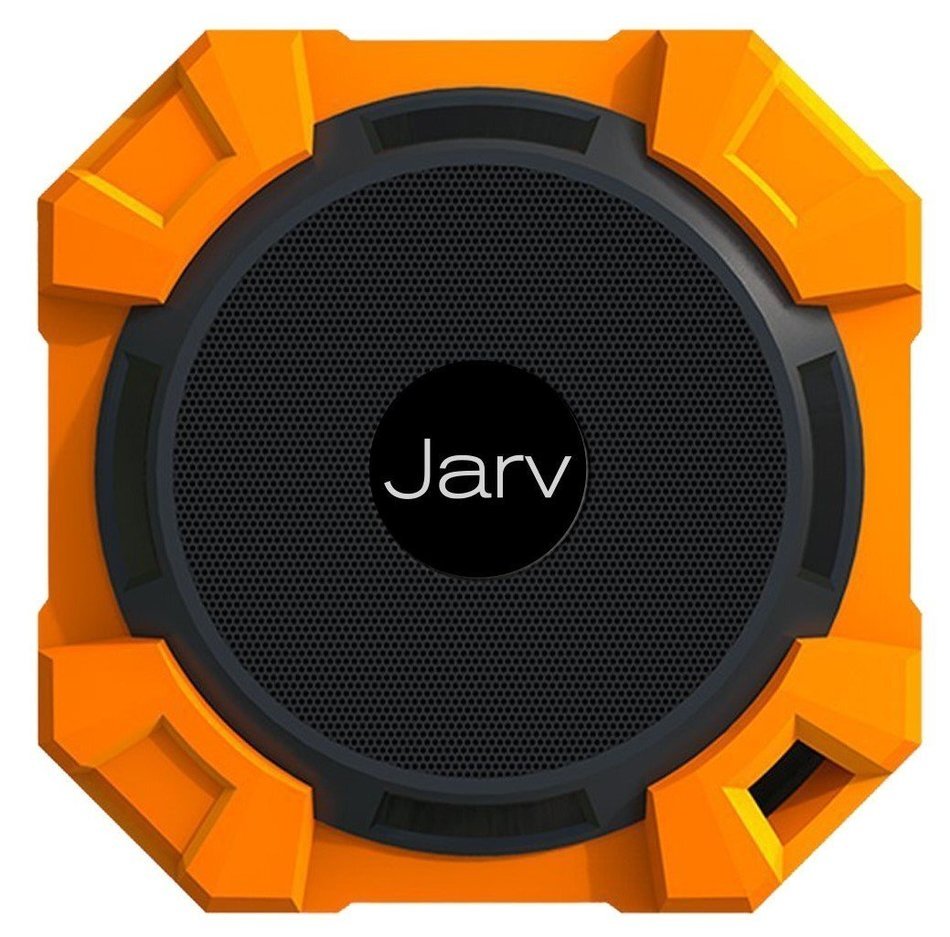 Jarv X96 Water Proof Bluetooth Portable Speaker- Rugged for Outdoor or Shower use- with X BASS Passive Sub, IPX5... N7