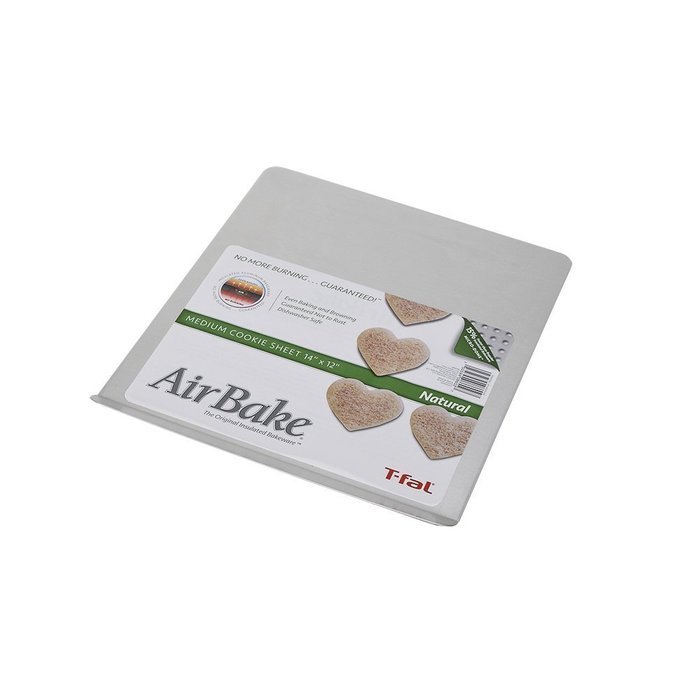 AirBake Natural 2 Pack Cookie Sheet Set, 16 x 14 in N3