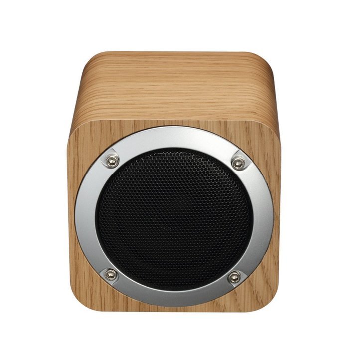 iNepo Maple Wooden Bluetooth Speaker Full Requency TF Card Slot Support MP3 Music And FM Radio Powerful Bass Long-lasting...