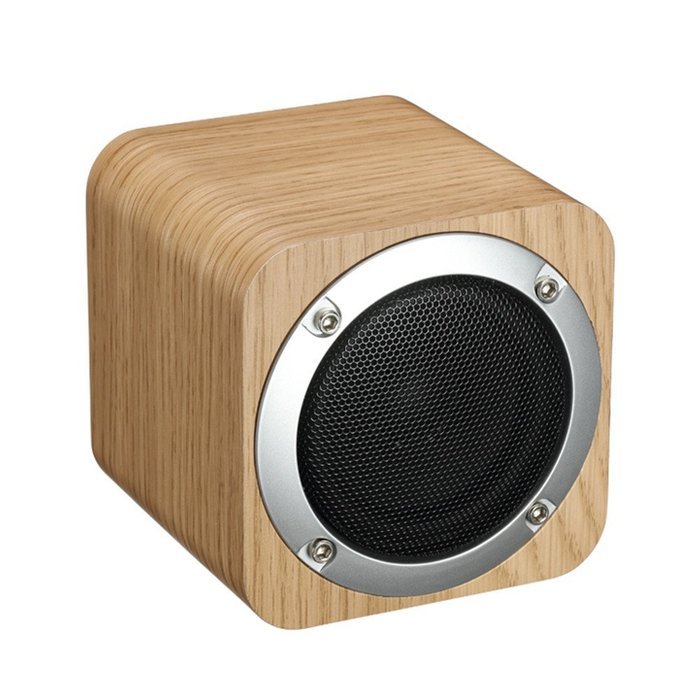 iNepo Maple Wooden Bluetooth Speaker Full Requency TF Card Slot Support MP3 Music And FM Radio Powerful Bass Long-lasting... N3