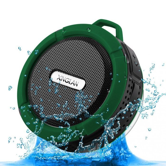 XINGLAN Military Grade Waterproof Portable Bluetooth 4.0 Speakers with 10 Hour Playtime for Outdoor/shower &hellip; (...