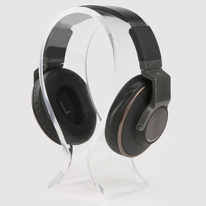 AmoVee Acrylic Headphone Stand - Black N10