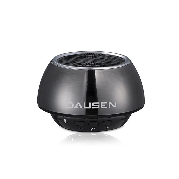 Ultra Compact Pure Decibel White Bluetooth Speaker, Minimalist Design, by Dausen with Siri Support for iPhone,... N8