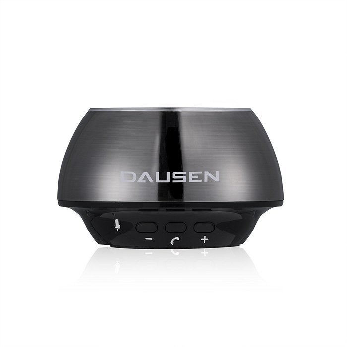 Ultra Compact Pure Decibel White Bluetooth Speaker, Minimalist Design, by Dausen with Siri Support for iPhone,... N9