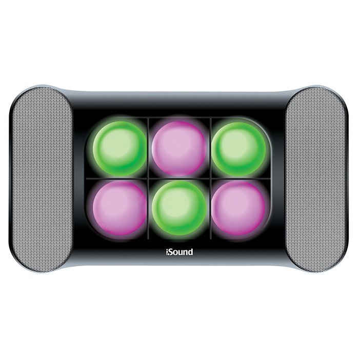 iSound iGlowSound Dancing Light Speaker (Red) N9