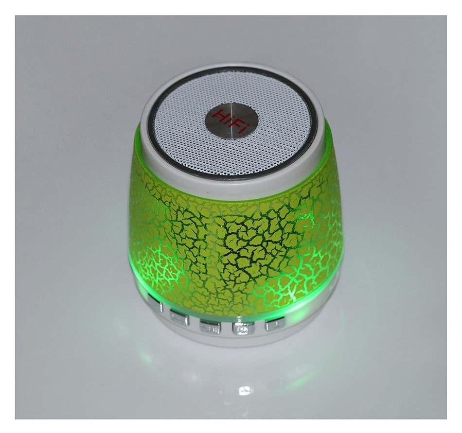 iHome Fusion Portable Bluetooth Speaker LED Light Lamp FM Radio Hand-Free Call MP3 Player TF/Micro SD Card Perfect... N3