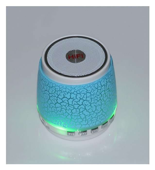 iHome Fusion Portable Bluetooth Speaker LED Light Lamp FM Radio Hand-Free Call MP3 Player TF/Micro SD Card Perfect... N8