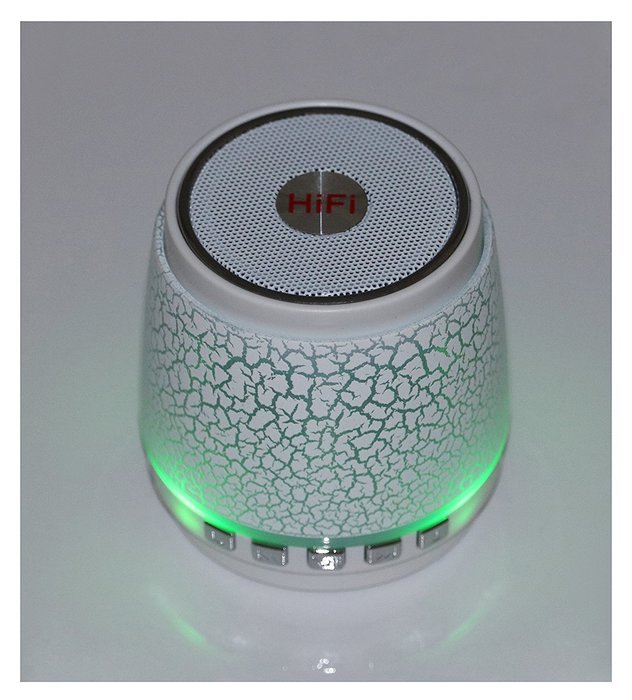 iHome Fusion Portable Bluetooth Speaker LED Light Lamp FM Radio Hand-Free Call MP3 Player TF/Micro SD Card Perfect... N13