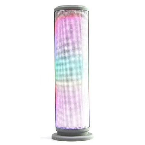 Amazingforless Blue Wireless Bluetooth Portable Rechargeable Speaker with LED Lights & Built-in Mic N4