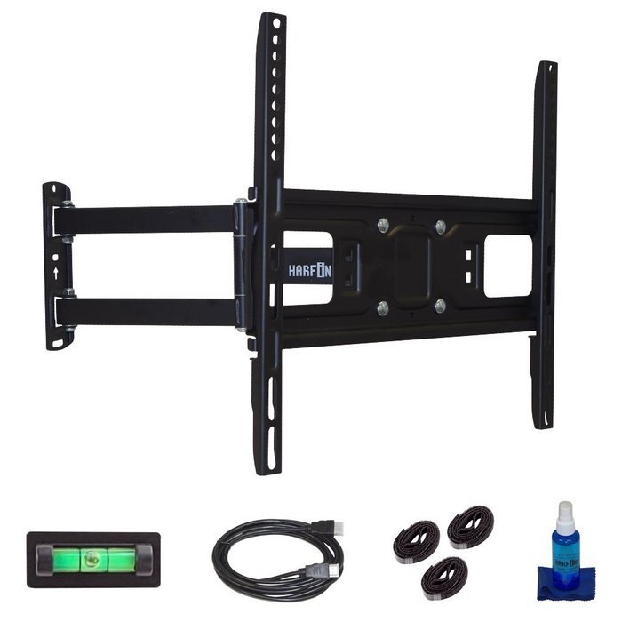 HARFING Full Motion Articulating TV Wall Mount Bracket for most 26-55 inch LED LCD OLED Plasma Flat Screen TVs...