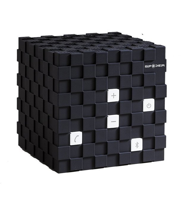 Spider Bluetooth Cube Speaker BT800 Black