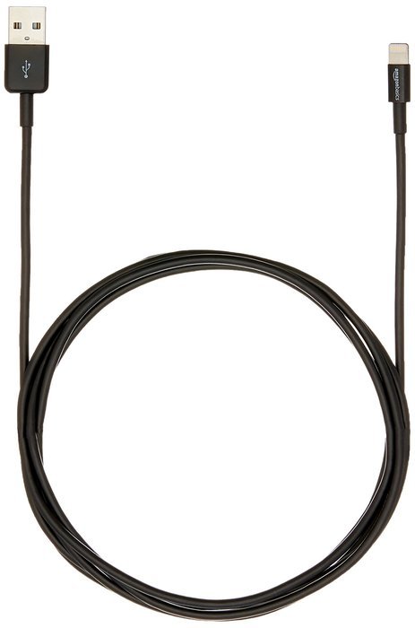 AmazonBasics Apple Certified Lightning to USB Cable - 6 Feet (1.8 Meters) - White N53