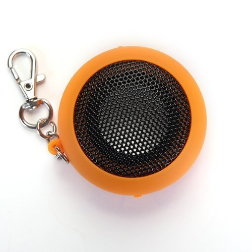 SODIAL(R) DK-601 Mini Capsule Speaker Rechargeable for MP3 Mobile Cell Phone Orange N4