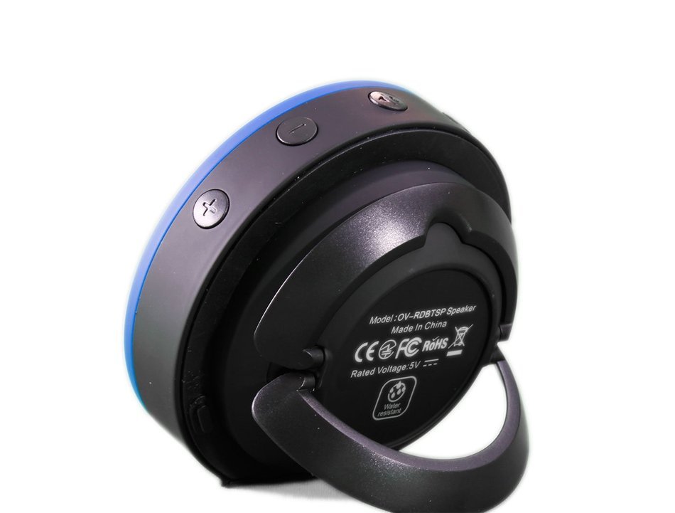 Oroview Oroblue Waterproof Bluetooth Shower Speaker and Speakerphone, Blue N2
