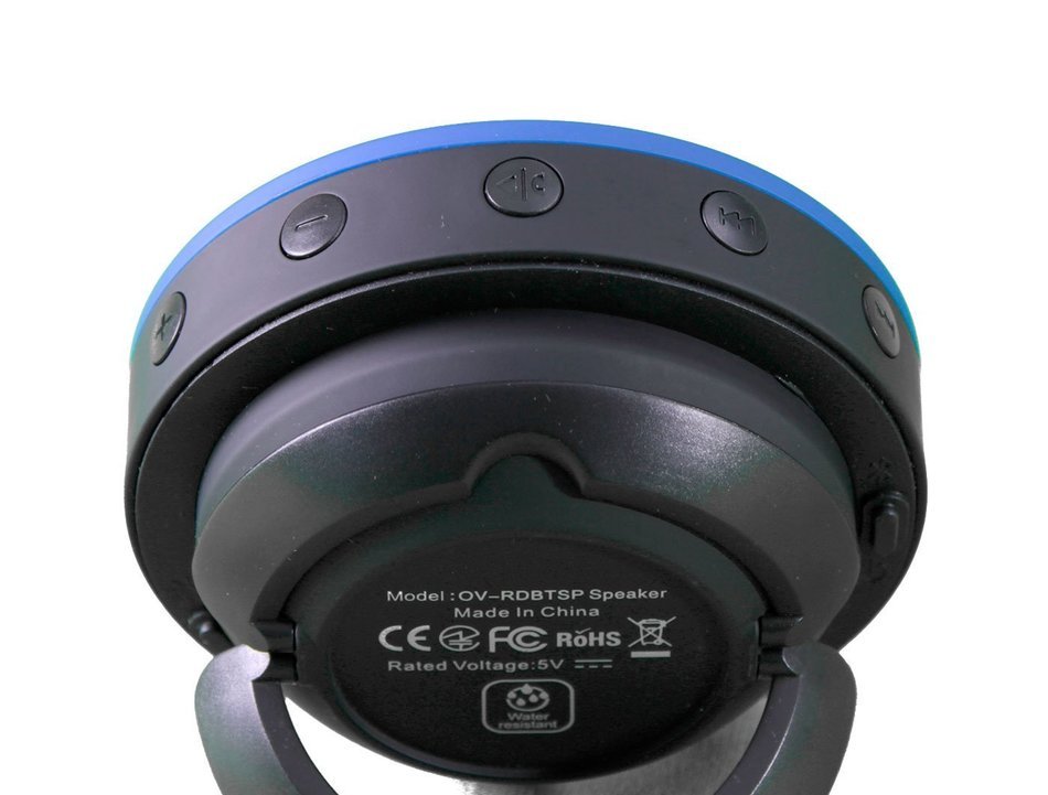 Oroview Oroblue Waterproof Bluetooth Shower Speaker and Speakerphone, Blue N3