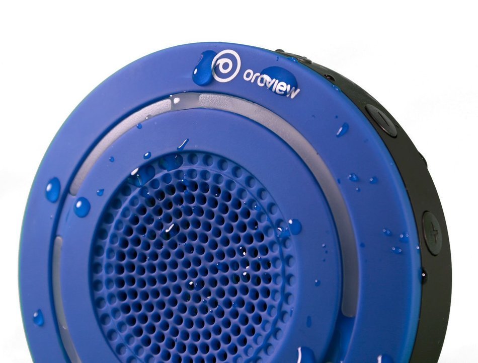 Oroview Oroblue Waterproof Bluetooth Shower Speaker and Speakerphone, Blue N5