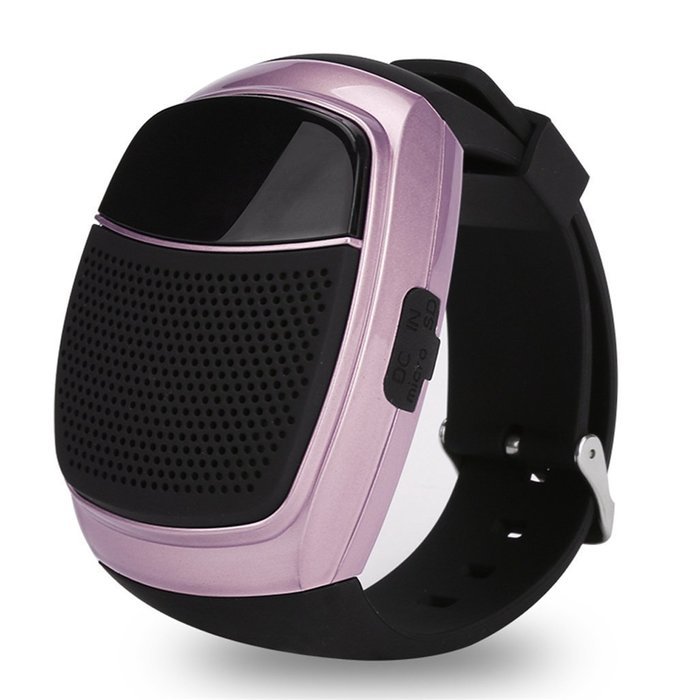 SUPVIN Mini Multifunctional Bluetooth Sports Speaker Watch, Support TF Card MP3 Music Player + FM Radio + Handsfree...