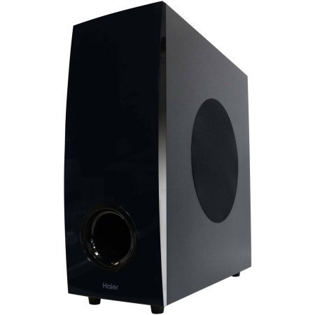 Haier 40" 2.1ch Sound Bar 90 Watts Optical Digital Audio Wireless Active Subwoofer (SB-BT21), Black Color N3