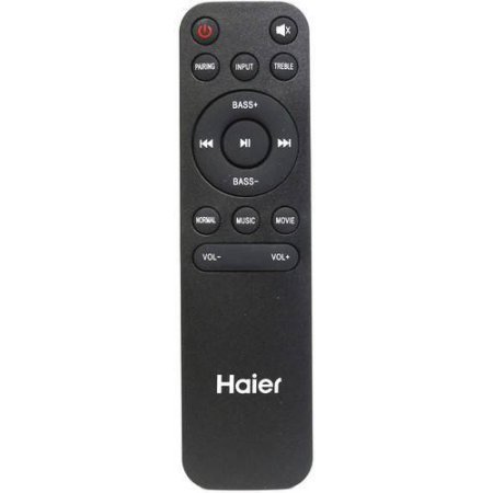 Haier 40" 2.1ch Sound Bar 90 Watts Optical Digital Audio Wireless Active Subwoofer (SB-BT21), Black Color N7