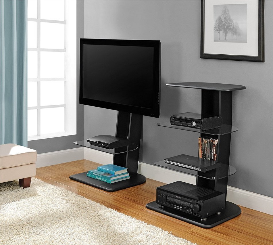 Altra Galaxy 50" TV Stand with Mount, Black N10