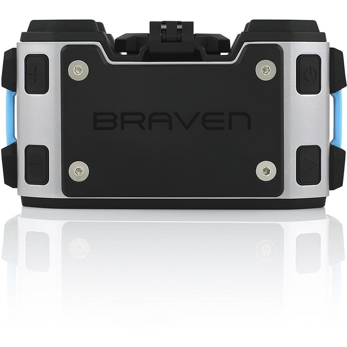 BRAVEN BRV-PRO Wireless Bluetooth Speaker [30 Hours][Waterproof] Built-In 2200 mAh Power Bank Charger - Black... N3