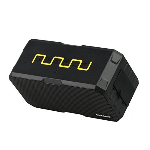 Original SARDINE F5 3 In 1 2500mAh Power Bank Wireless Bluetooth Waterproof IP67 Speaker With Mic Color Black...