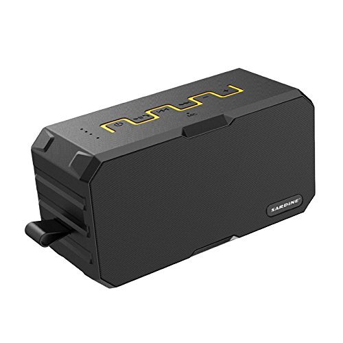 Original SARDINE F5 3 In 1 2500mAh Power Bank Wireless Bluetooth Waterproof IP67 Speaker With Mic Color Black... N2