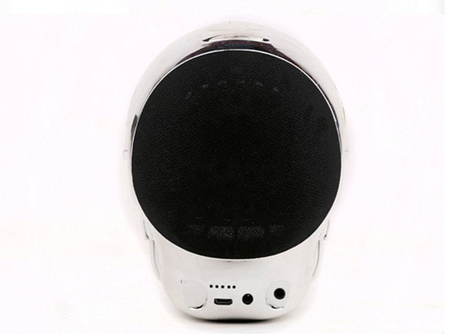 Generic Skull Head Shape Portable Wireless Bluetooth Speaker for Desktop PC/Laptop Notebook/Mobile Phone/MP3/MP4... N7